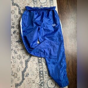 Vintage university of Kentucky embroidered windbreaker track pants